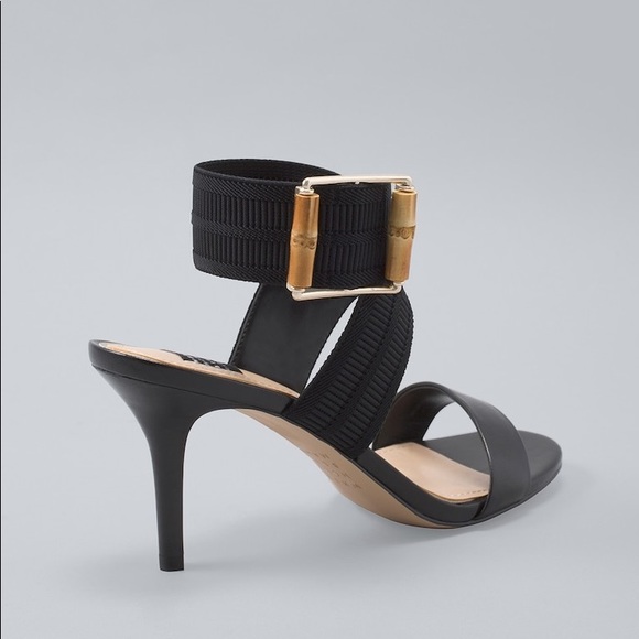 WHBM BAMBOO BUCKLE SANDAL - Picture 2 of 2
